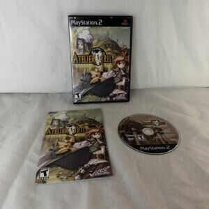 ATELIER IRIS: ETERNAL MANA PLAYSTATION 2 PS2 COMPLETE WITH MANUAL TESTED